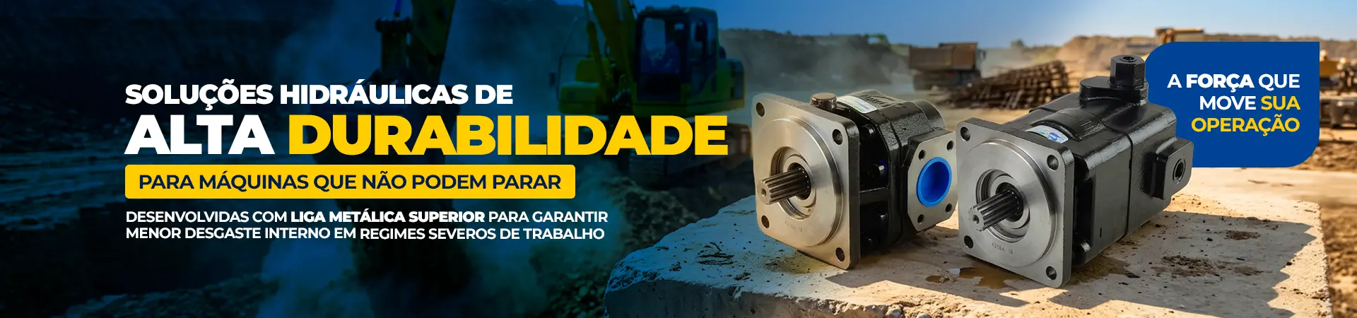 Bombas e motores hidráulicos
