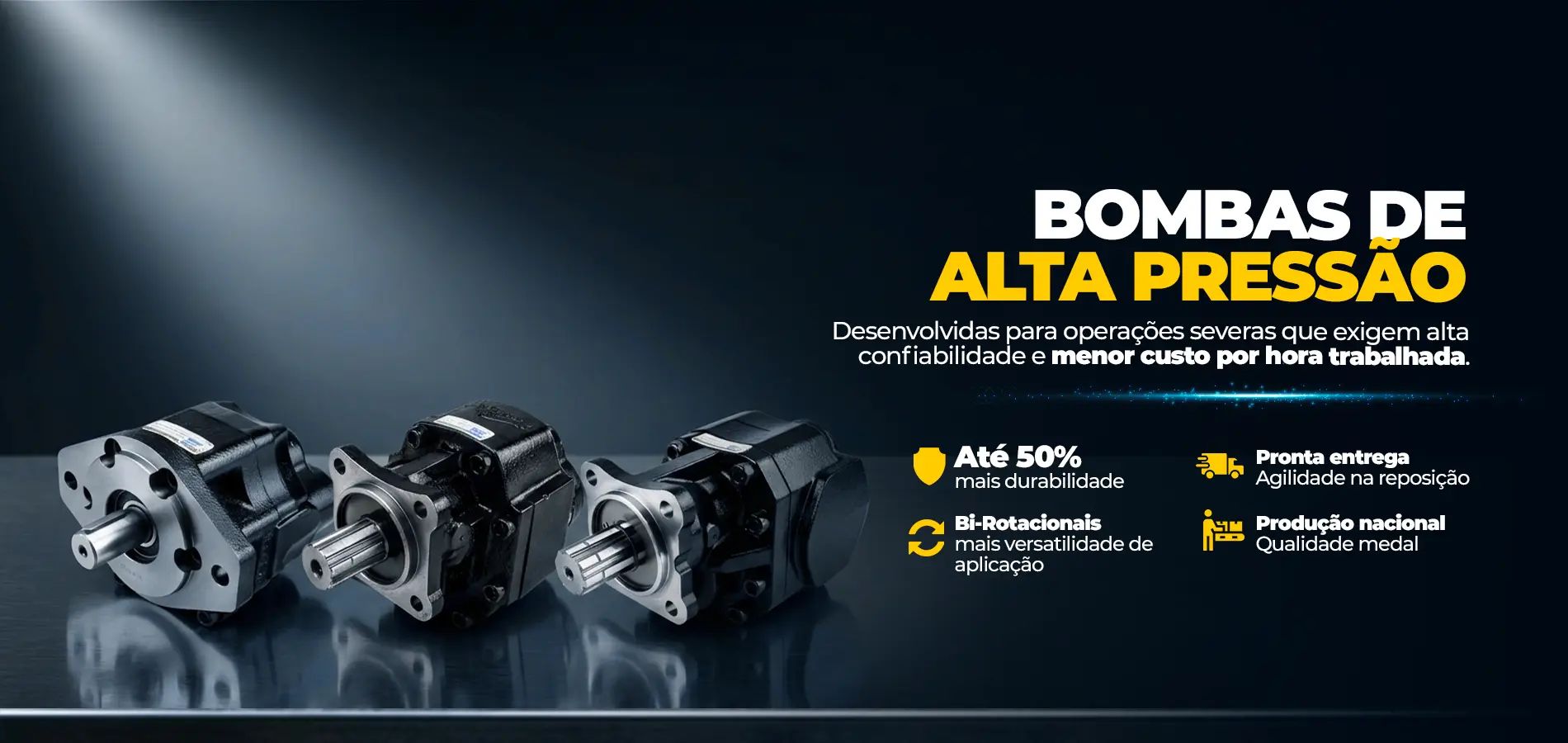 Bombas hidráulicas de alta presión