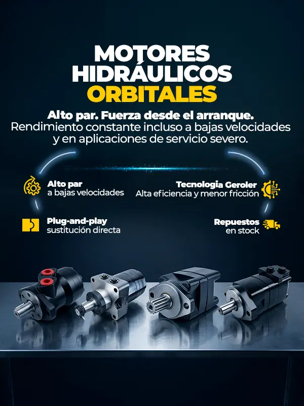 Motores hidráulicos orbitales - Motores de órbita