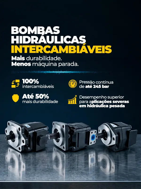 Bombas hidráulicas intercambiáveis